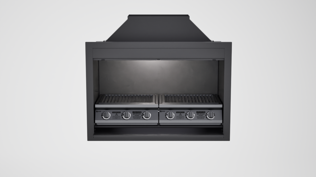 1000 Developer Black Wood/Charcoal Braai – Syam